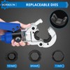 VORXEON Copper pipe Pro press crimper 8 Ton Hydraulic Tube
