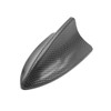 uxcell Carbon Fiber Pattern Shark Fin Shape Adhesive SUV Car
