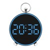 YHFITN LED Digital Alarm Clock with Date, Temperature, Snooze Function,