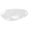 Kitchen Food Processor Robot Lid PC Heat Resistance Steaming Pan