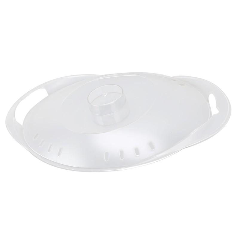Kitchen Food Processor Robot Lid PC Heat Resistance Steaming Pan