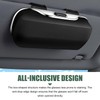 Ferianl Sunglass Holder for Car Visor, Multi-Functional Auto Sun Visor