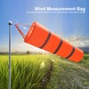 100cm/150cm Outdoor Windsocks, Reflective Waterproof Wind Measurement Hanging Sock Bag