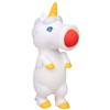 Hog Wild White Unicorn Popper Toy - Shoot Foam Balls