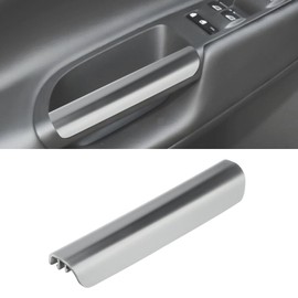 Jerbor Silver Interior Armrest Front Pull LH Door Handle Grab Trim Fit for Ford Escape 2013-2019 Replace CJ5Z7822621BA
