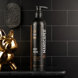 MANSCAPED™ Men’s UltraPremium Refined™ Body Wash, Luxurious Clean Formula Infused with Aloe Vera and Sea Salt, Refreshing and Nourishing Daily Shower Gel for Hydrating Skin, (473 ml)