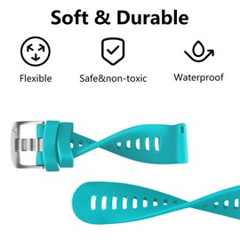 BaayCerrie Compatible with Garmin Forerunner 245 Watch Band, 20mm Vivoactive 5 Bands/Vivoactive 3 Men/Venu SQ, Forerunner 55/645/165, Galaxy Watch 7/6/5/4