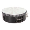 6 Inch Tambourines Double Row Melodious Polished Reflective Drum Hand