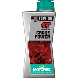 Motorex Cross Power 4T Oil - 10W50-1L. 401-100