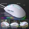Snpurdiri Wired Keyboard and Mouse Combo,81 Keys Compact Mechanical Keyboard,Retro