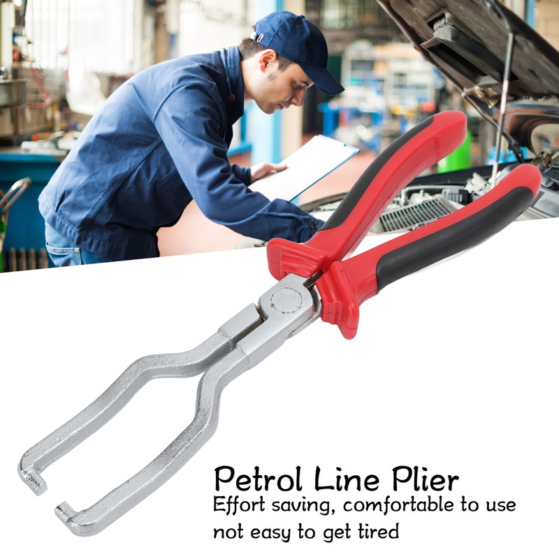 Fuel Feed Pipe Plier Universal Steel Ergonomic Design Petrol Line