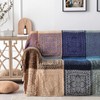 Edcooy Boho Throw Blanket, Chenille Jacquard Tassels Throw Blankets for