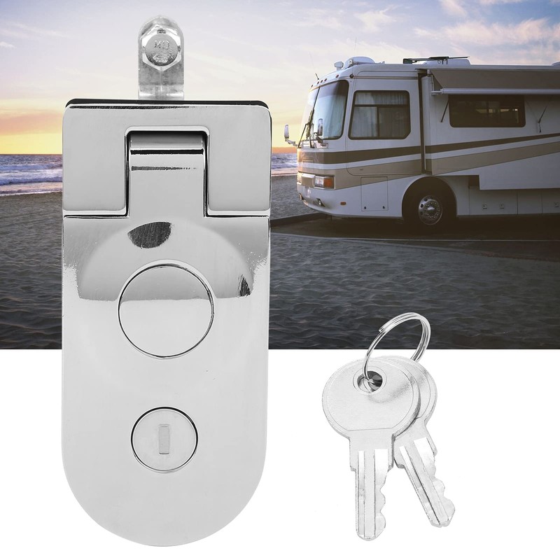 Silver Turn Button Compression Latch Lock, Compression Latch with 2