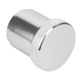 Fuel Cap, Qiilu Weld on Filler Neck, Fuel Water Tank Cover Made of Aluminium Alloy Weld on Filler Neck Lid 1.5 Inch Inner Diameter Car Modified Parts (Silver)