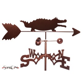 SWEN Products Hand Made Alligator CROCRODILE Gator Side Mount Weathervane ~New~