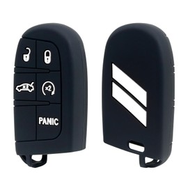 Key Fob Cover for Dodge Accessories 5 Button Key Fob Case