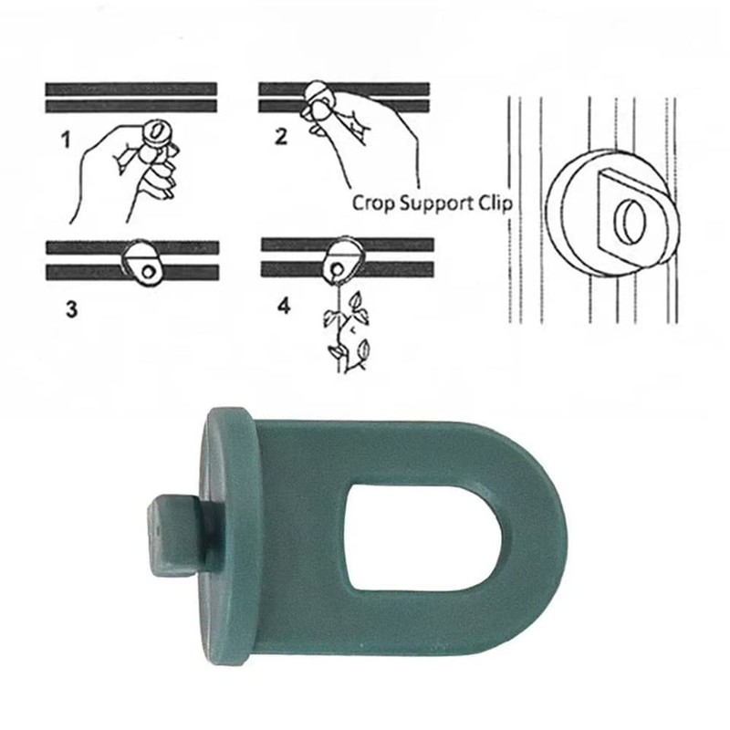 Greenhouse Twist Clips Kit - 100PCS Plastic Fixing Extender Corner
