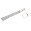 Motoforti Universal Car Anti Static Strap, Plastic Metal, Silver Tone,