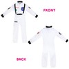 Mens Astronaut Costume - Large - White Spacesuit With Astronaut