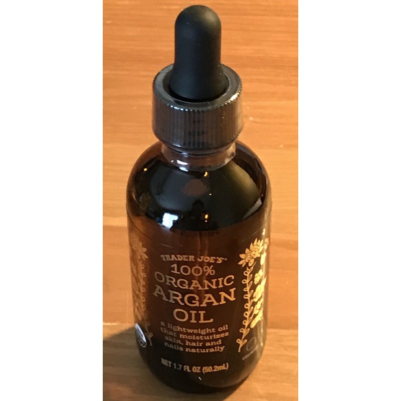 TRADER JOE'S Argan Oil Certified Organic Lightweight Skin Moisturizer Morocco