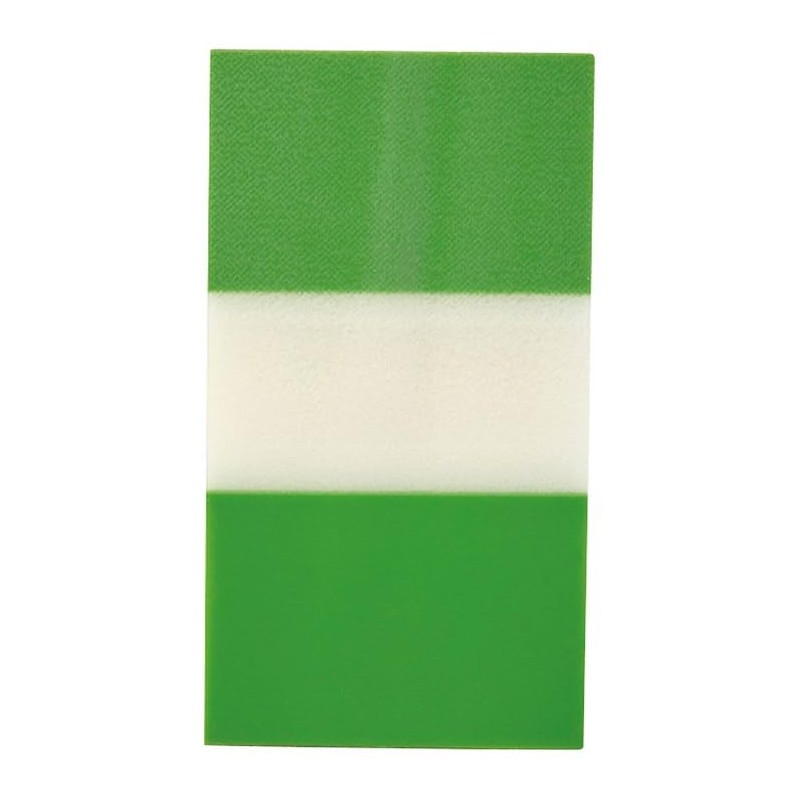Filing Index Tabs Q-CONNECT PP 25,4x43,7mm 50 Sheets Green/Paper and