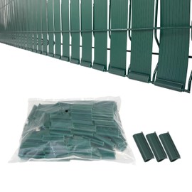 XKMT- Green Mouting Bracket For Chain Link Fence View Blocking Privacy Tape Weave