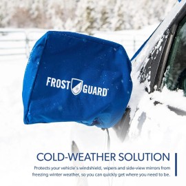 Delk FrostGuard Plus Winter Windshield Cover - Indigo, Standard