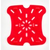 Cambro Red Drain Accessory for FreshPro Squares (Pack of 6)