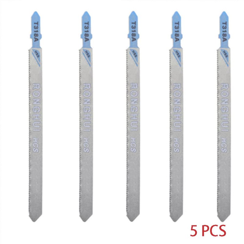 5PCS Jigsaw Blade Set T Shank Socket for Cutting Metal,