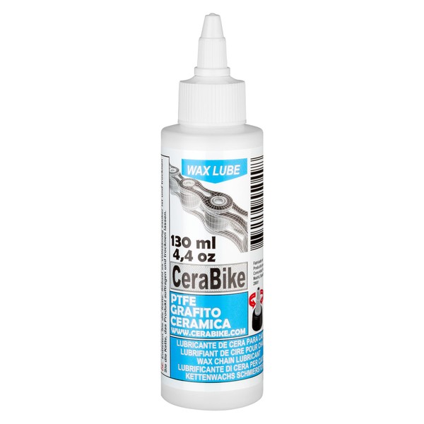 CeraBike WAXLUBE Wax Base Lubricant for Chain with PTFE, Graphite