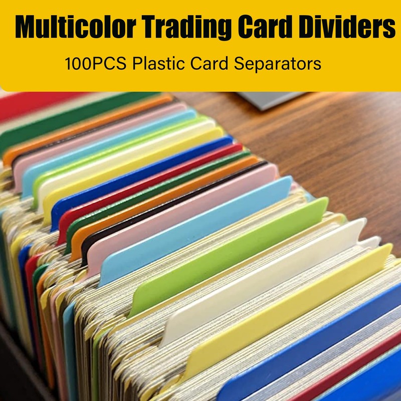 BetLight Card Dividers for Trading Cards, 7 x 9.6 cm,