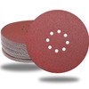 50 PCS 9 Inch 8 Hole 60 Grit Drywall Sanding