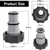 Pool Adapter A for Intex Pool, 2 Piece Connection Set