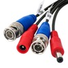 Tainston 4 Pack 200 Feet BNC Video Power Cable Wire