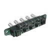 Sourcingmap AC 250V 4A 3-Interlock 1-Reset 1-Latching 5 Keys Switch