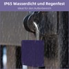 Padlock Fingerprint, Anweller Padlock, Lock with Key, Padlock Weatherproof, Fingerprint