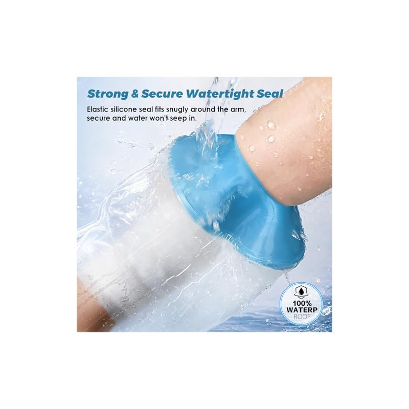 Waterproof Cast Covers for Shower Arm Adult, Reusable Full Arm