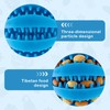 KCMOSGI 2 PCS Parrot Feeder Chew Toy Balls, Bird Treat