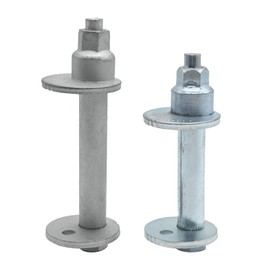 MDEOOSKY 2Pcs Silver Aluminum Hexagon Front Alignment Camber Toe Adjustment Bolts for Toyota Tundra 2000-2006 & Sequoia 2001-2007