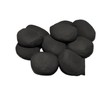 20 Black Gas Fire Pebbles. Made in UK Suitable for