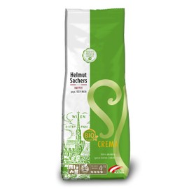 Helmut Sachers Kaffee - Organic Crema, Intensity 4/5, 100% Arabica, Whole Coffee Beans, 500 g