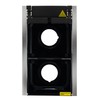 RecPro RV Glass Top for Two Burner Cooktop | Replacement