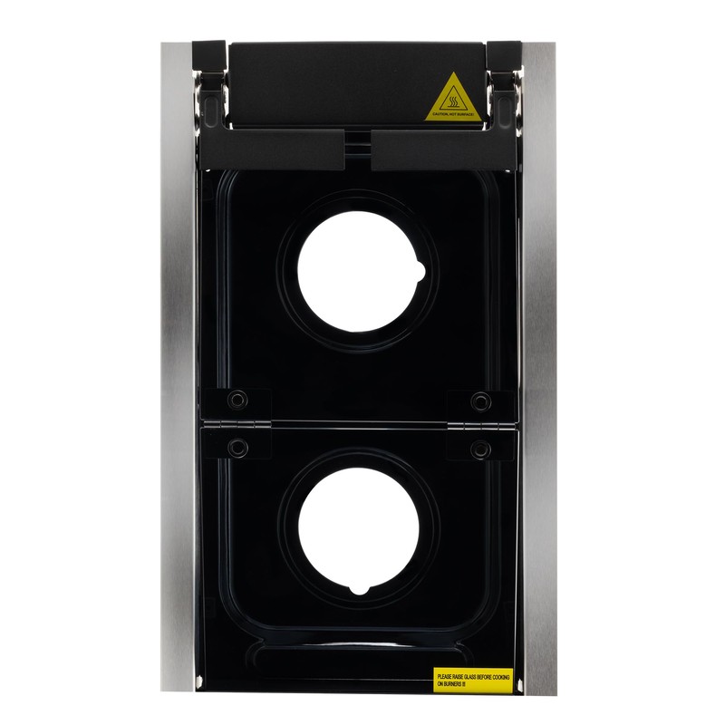 RecPro RV Glass Top for Two Burner Cooktop | Replacement