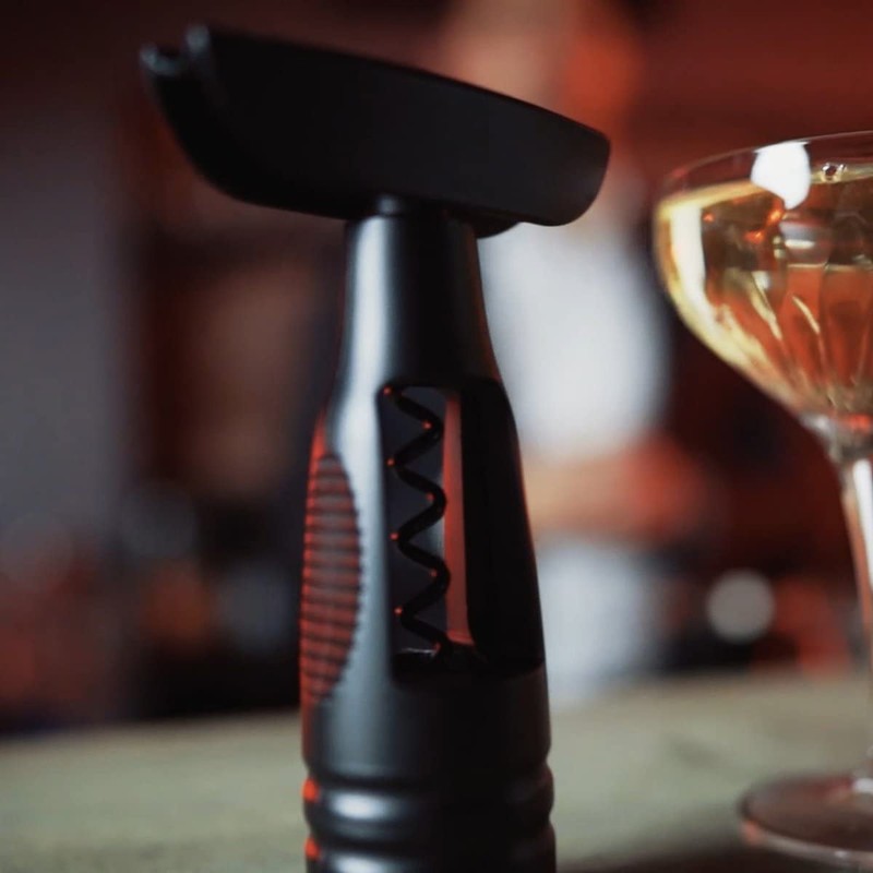 Fackelmann 15cm Specter Corkscrew - Suitable for Cork and Plastic