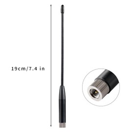 10dBi Meshtastic 915MHz LoRa Soft Whip Antenna with SMA Male Connector for Heltec V3 Meshtastic LORA32 915MHz ESP32 LoRa OLED Board + IPEX Extension Cable Adapter（2 Sets）, Eifagur
