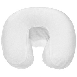 APPEARUS Massage Face Cradle Cover - Fitted Headrest Cover for Massage Table, Soft Fleece with Elastic Edge, Durable & Reusable Face Rest Cover for Spa, Salon, or Chiropractor (BD1005-1)