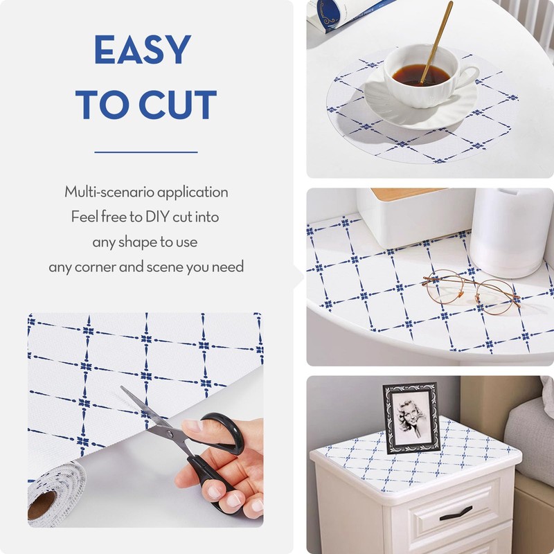 Aohoofull Drawer Shelf and Cabinet Liner, Thick Strong Grip,Shelf Liners