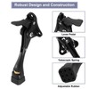 TA-VIGOR 2pcs 4 Inch Kickdown Door Stopper with One-Touch Pedal