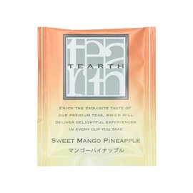 TEARTH Mango Pineapple Sweet Dessert Tea Bags Individually Wrapped 25 Bags