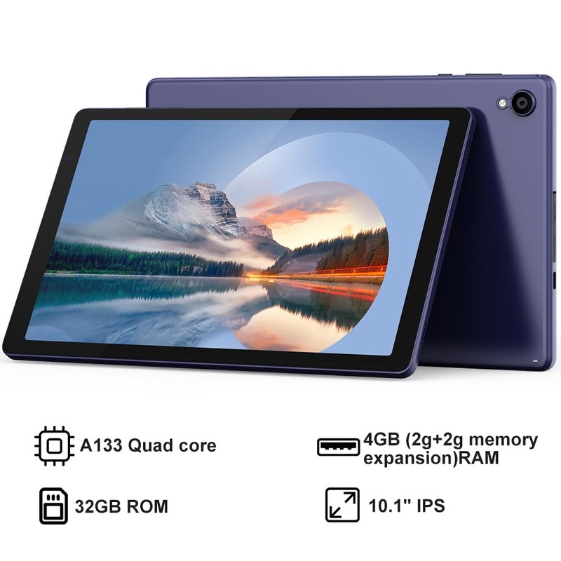 BAKEN Tablet 10 inch Android Tablets (Purple)